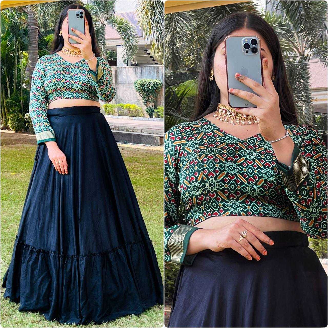 YNF PURE COTTON GRO 7126 WHOLESALE LEHENGAS MANUFACTURER